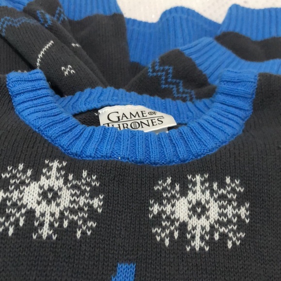 Game Of Thrones Night King Sweater Men’s Size XL - Picture 7 of 10